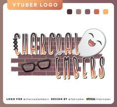 logo for @charcoalembers